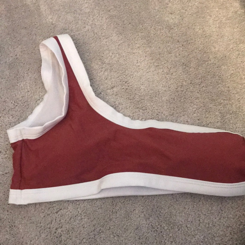 one shoulder bathing suit
